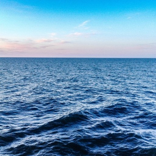 Blue ocean wallpaper logo