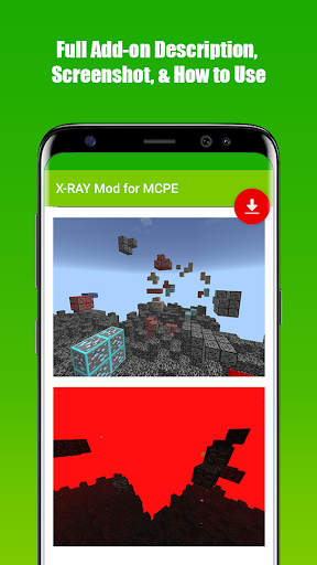 X-RAY Mod for MCPE Screen 3
