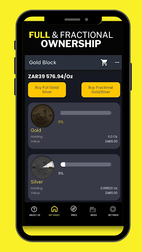 GOLD BLOCK Screen 3