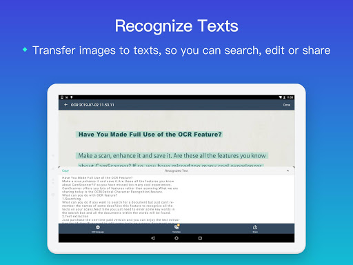 CamScanner - Scanner to scan PDF  APK screenshots 13