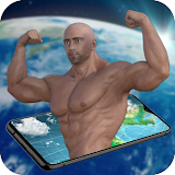 Iron Muscle AR bodybuilding game icon