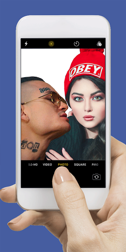 Селфи с Моргенштерном фоторедактор