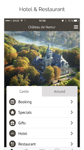 Android application Château de Namur screenshort