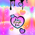 Cover Image of Download Live Laugh Love - Wallpaper  APK
