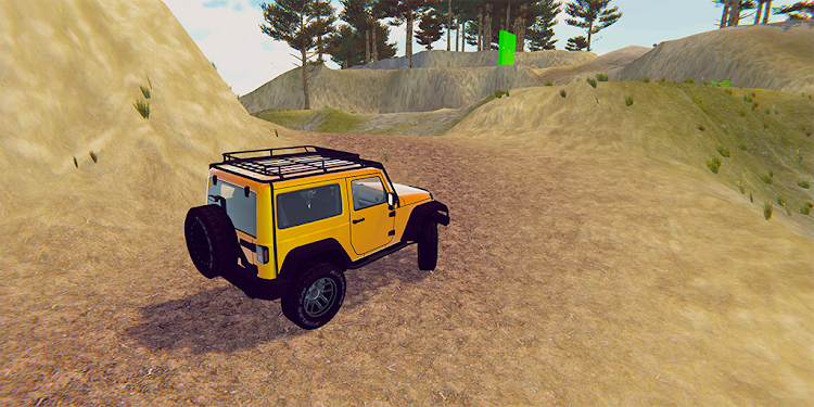 #3. Offroad Jeep Driving:Real Jeep (Android) By: Star Game Studios - New Fun Free Offline Car Games