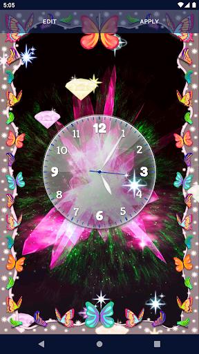 Diamond Crystal Live Wallpaper Screen 2