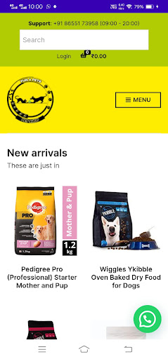 Android application fun4pets screenshort