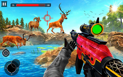 Wild Dinosaur Hunting Game 1.36 APK screenshots 3