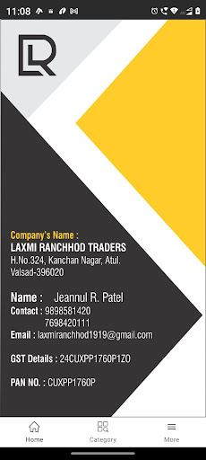 Android application LR Traders Industrial Shopping screenshort