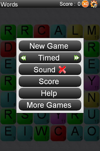 Find a Word Screen 3