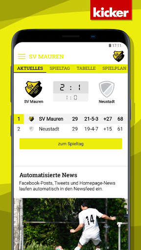 SV Mauren Screen 3