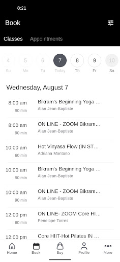 Prana Hot Yoga + Bodywork Screen 2