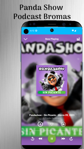 Android application Panda Show Podcast Bromas screenshort