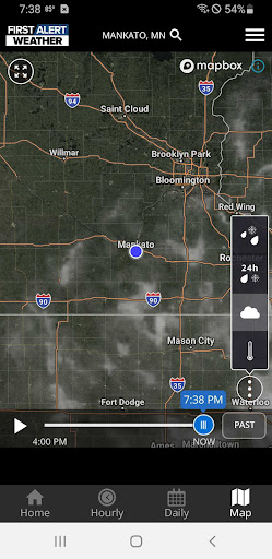 Screenshot of KEYC First Alert Weather