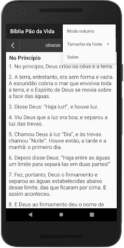 Screenshot of Bíblia King James Atual. - PDV