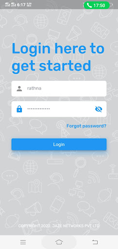 Android application RSPL Admin screenshort