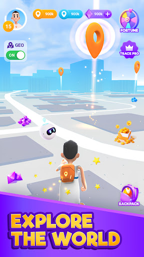 Android application MetaTrace screenshort