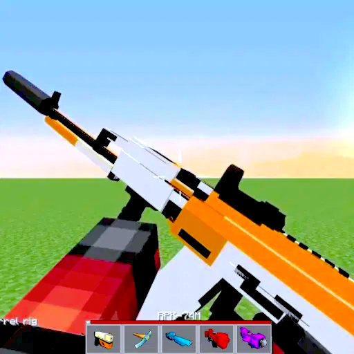 Senjata Mod Minecraft PE 2025 Unduh di Windows