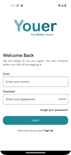 Android application Youer screenshort