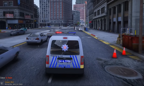 Mini Van Police Simulator Game