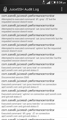 JuiceSSH Plugin Audit Logのおすすめ画像1