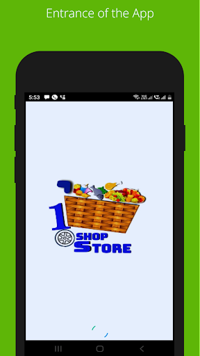 Android application One Shop Store Grocery screenshort
