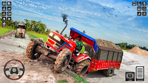 Cargo Tractor Trolley Game 25 6