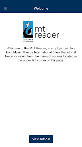 Android application MTI Reader screenshort
