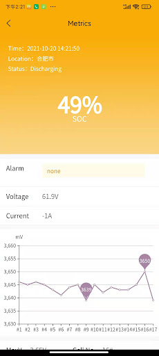 Battery Pack Assistant Screen 2