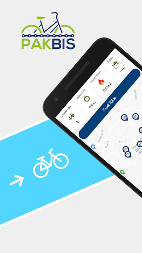 Android application Pakbis Akıllı Bisiklet screenshort
