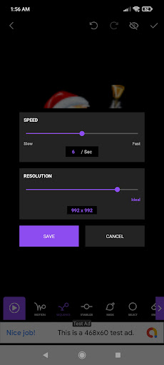 MotionX: Photo Motion Effects Screen 3