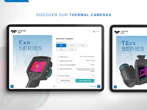 Android application FLIR Immerse screenshort
