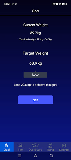 ehealth scale Screen 2