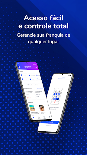 Android application Central do Franqueado screenshort