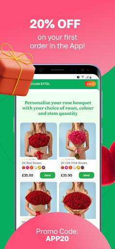 Android application Flowers Delivery App Myflowers screenshort