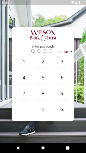 Android application Wilson Bank & Trust screenshort
