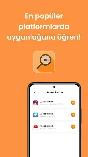 Social Bird - Name Finder Screen 3