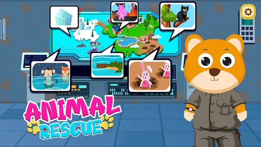 jogo de resgate de animais de