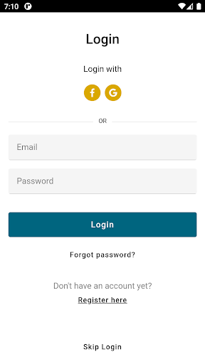 Android application Byeuni screenshort