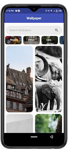 Android application VR Nature Wallpaper screenshort