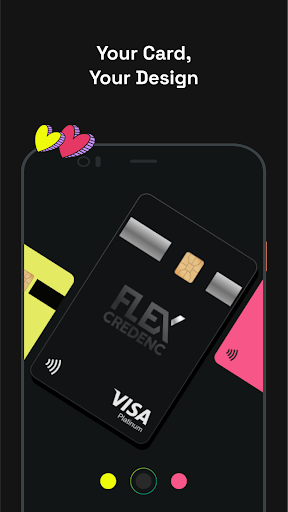 Android application Flex Credenc - Zero Fee Card screenshort