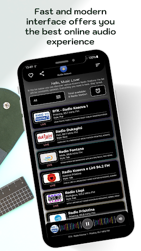 Radio Kosovo - Online FM Radio Screen 2