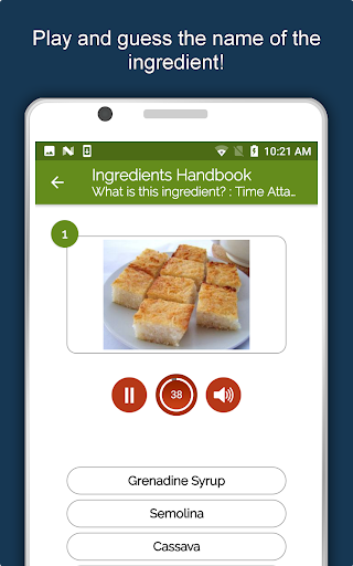 Screenshot of Ingredients & Nutrition Guide