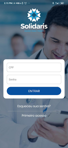 Android application Solidaris screenshort