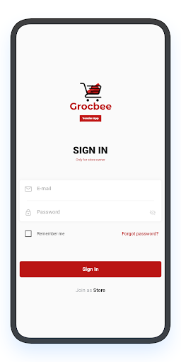 Grocbee Store App Screen 2