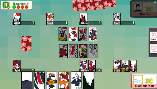 Android application Koi-Koi Japan - hanafuda cards screenshort