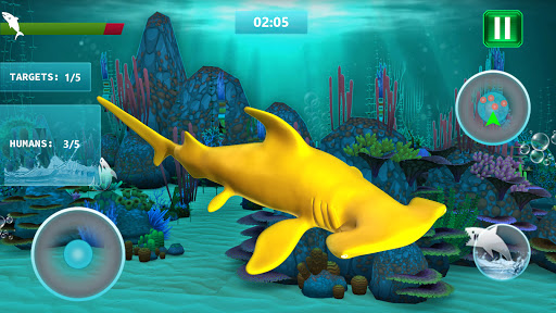 Shark Attack Sim Hunting Game