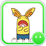 Stickey Yellow Rabbit icon