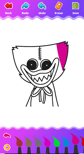 Scary Poppy Coloring Playtime