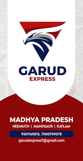 Android application Garud Express screenshort